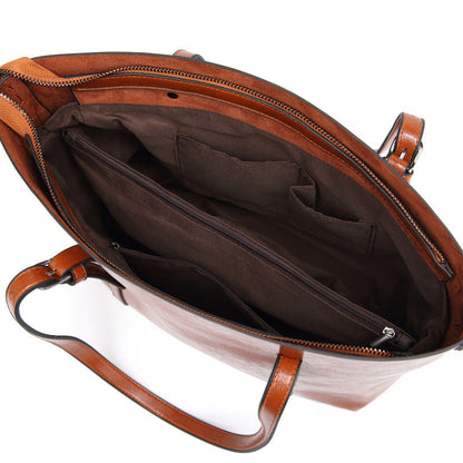 Sophia - Forfinet Elegance Læder Tote-taske