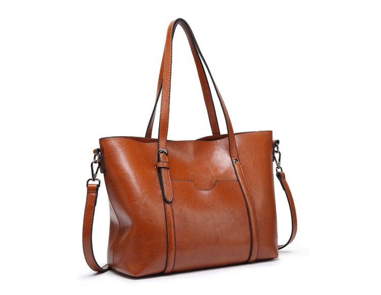 Sophia - Forfinet Elegance Læder Tote-taske