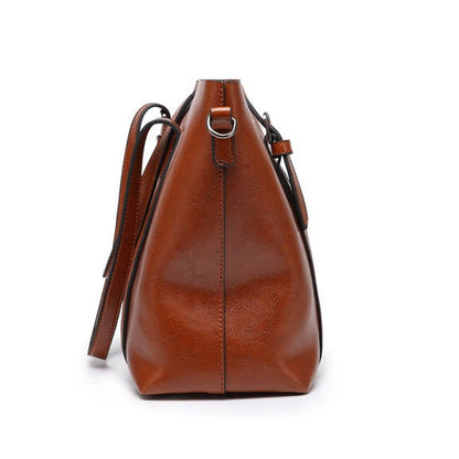 Sophia - Forfinet Elegance Læder Tote-taske