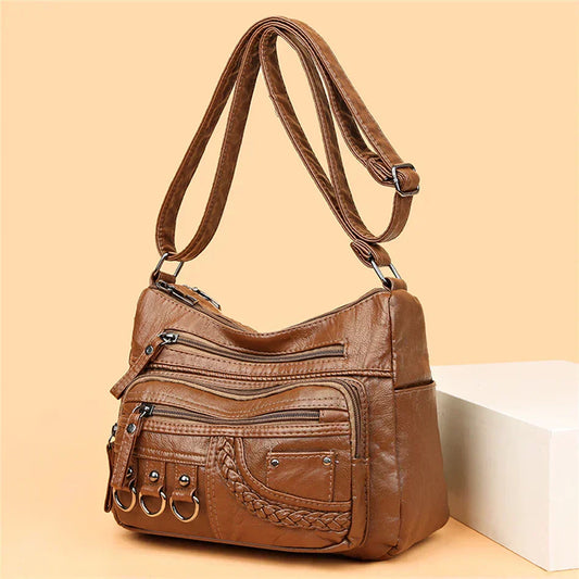Olivia - Elegant Skuldertaske med Vintage Charme